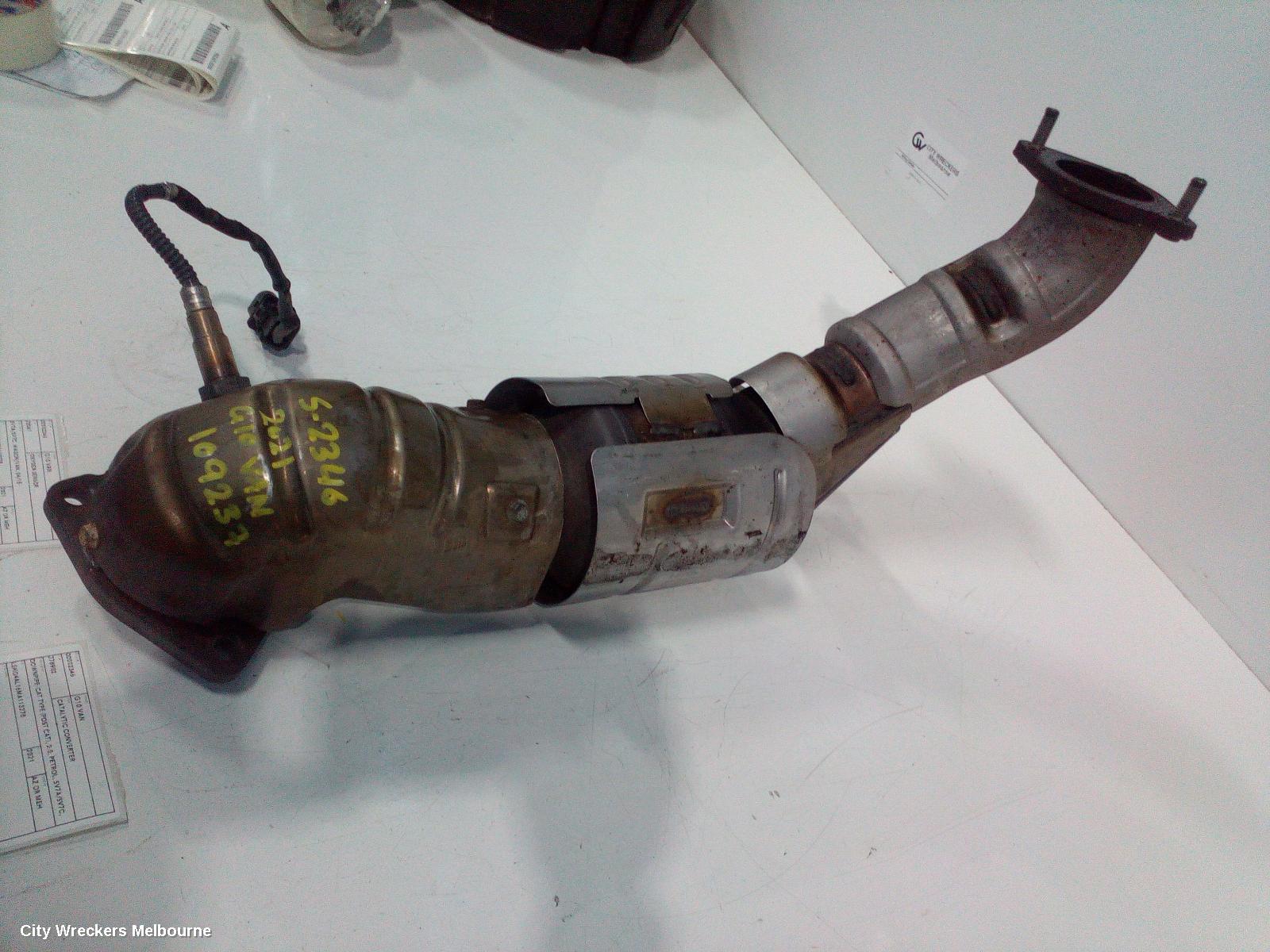 LDV G10 CATALYTIC CONVERTER, DOWNPIPE-CAT TYPE (POST CAT), 2.0, PETROL, SV7A/SV7C, 04/2015 ONWARDS