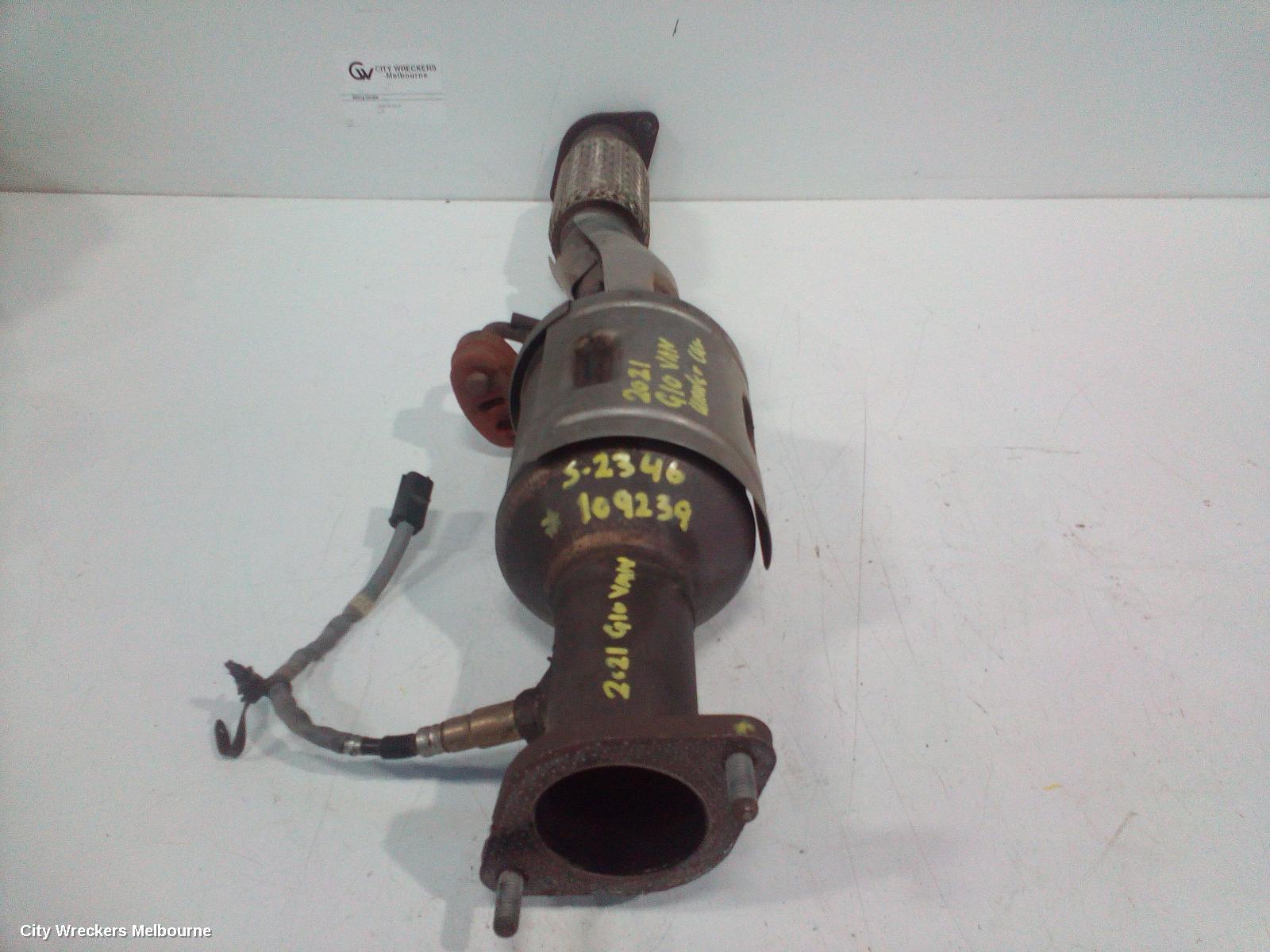 LDV G10 CATALYTIC CONVERTER, UNDER CAR-CAT TYPE (PRE CAT), 2.0, PETROL, SV7A/SV7C, 04/2015 ONWARDS