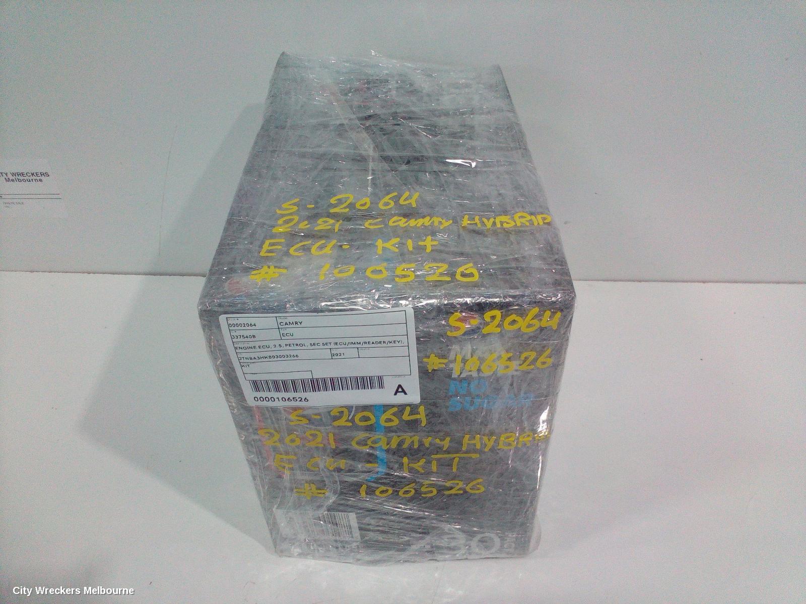 TOYOTA CAMRY ECU, ENGINE ECU, 2.5, PETROL, SEC SET (ECU/IMM/READER/KEY), XV70, 09/2017 ONWARDS