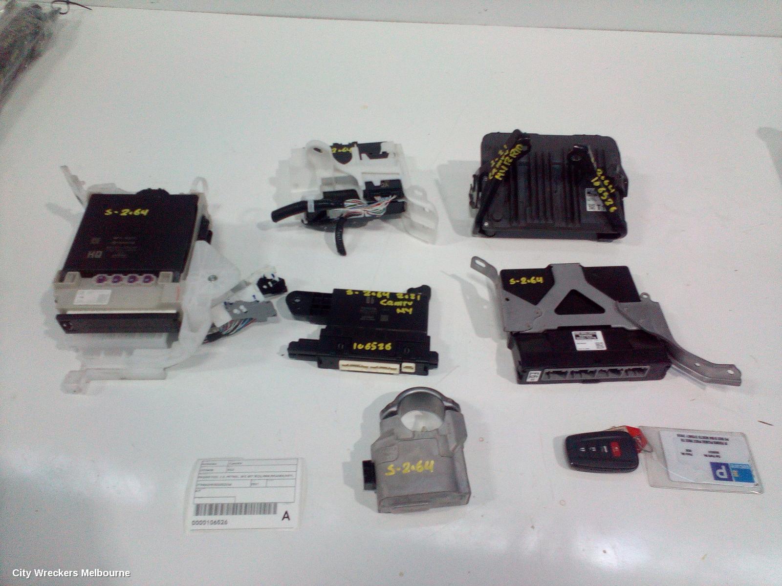TOYOTA CAMRY ECU, ENGINE ECU, 2.5, PETROL, SEC SET (ECU/IMM/READER/KEY), XV70, 09/2017 ONWARDS