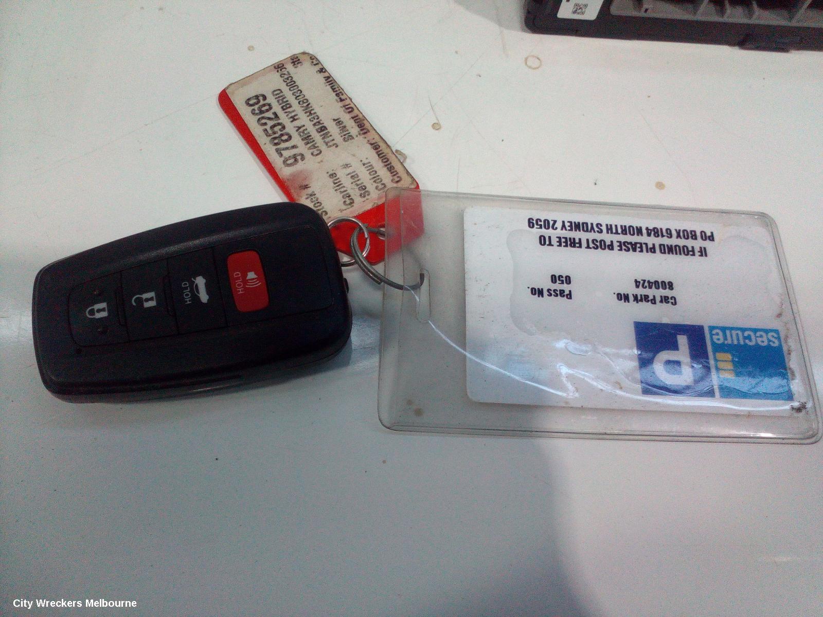 TOYOTA CAMRY ECU, ENGINE ECU, 2.5, PETROL, SEC SET (ECU/IMM/READER/KEY), XV70, 09/2017 ONWARDS