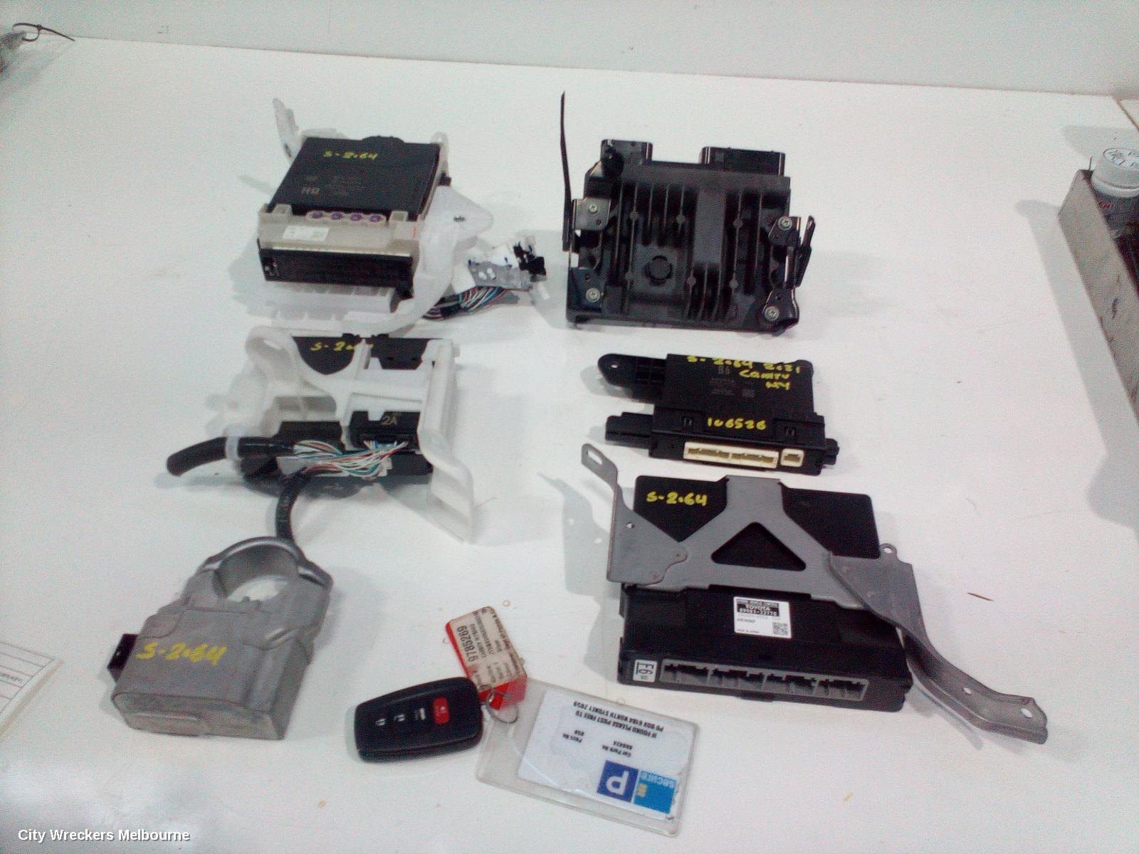 TOYOTA CAMRY ECU, ENGINE ECU, 2.5, PETROL, SEC SET (ECU/IMM/READER/KEY), XV70, 09/2017 ONWARDS