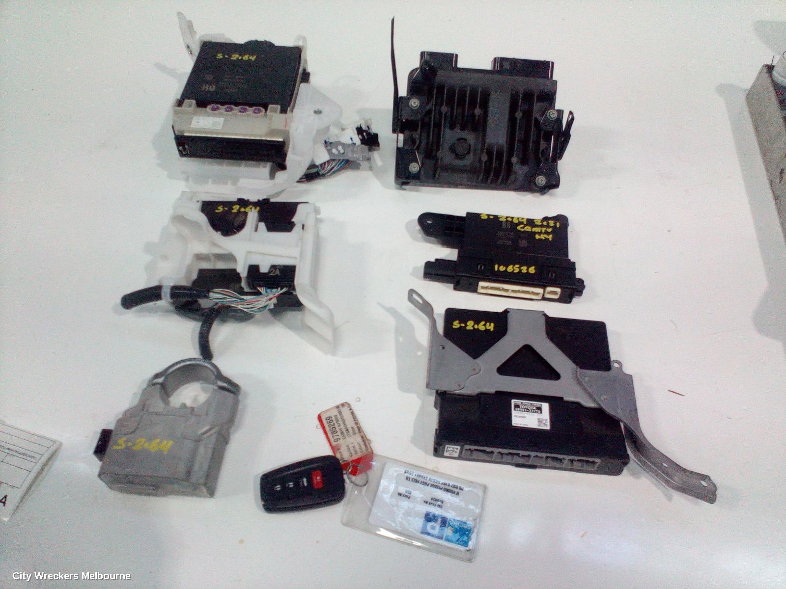 TOYOTA CAMRY ECU, ENGINE ECU, 2.5, PETROL, SEC SET (ECU/IMM/READER/KEY), XV70, 09/2017 ONWARDS