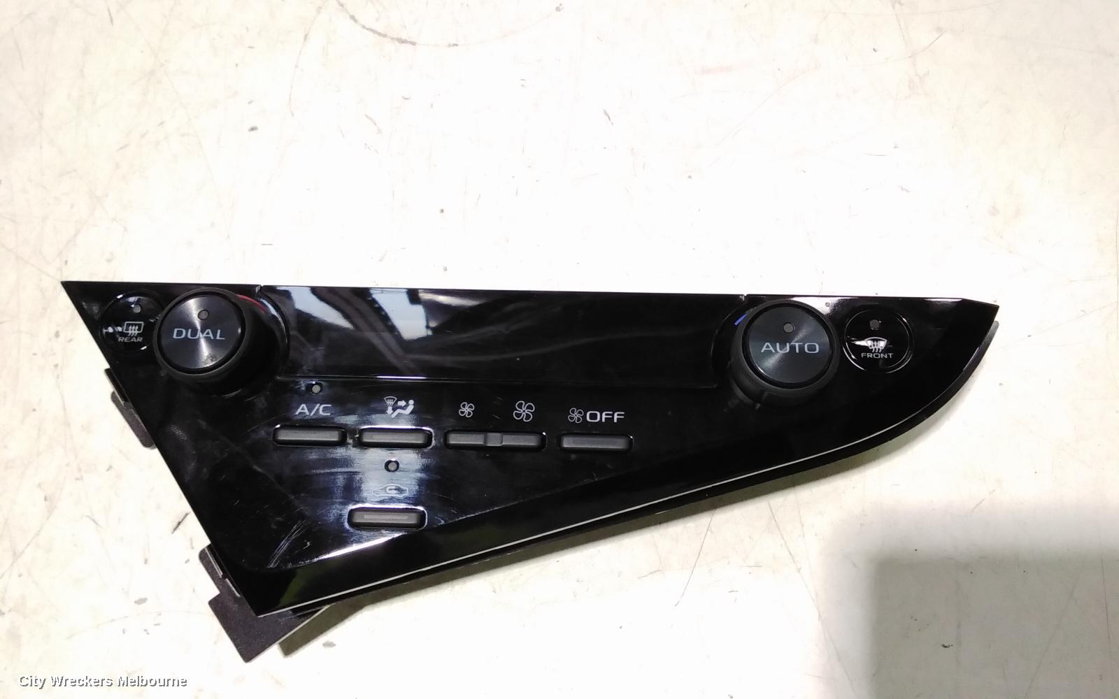 TOYOTA CAMRY HEATER/AC CONTROLS, CLIMATE CONTROL TYPE, XV70, 09/2017 ONWARDS