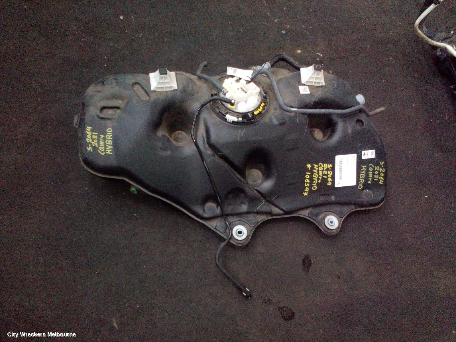 TOYOTA CAMRY FUEL TANK, XV70, PETROL, PLASTIC TYPE, 09/2017 ONWARDS