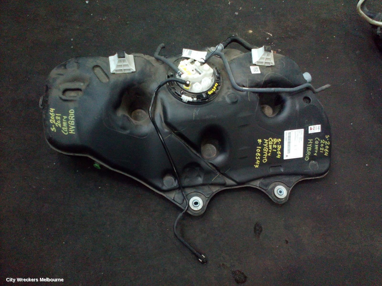 TOYOTA CAMRY FUEL TANK, XV70, PETROL, PLASTIC TYPE, 09/2017 ONWARDS