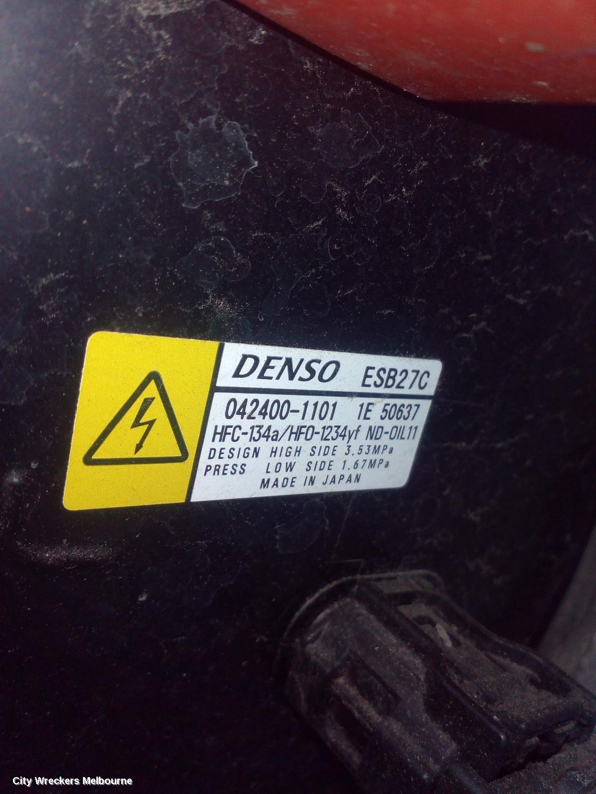 TOYOTA CAMRY A/C COMPRESSOR, XV70, 2.5, A25A-FXS, PETROL, HYBRID, 09/2017 ONWARDS