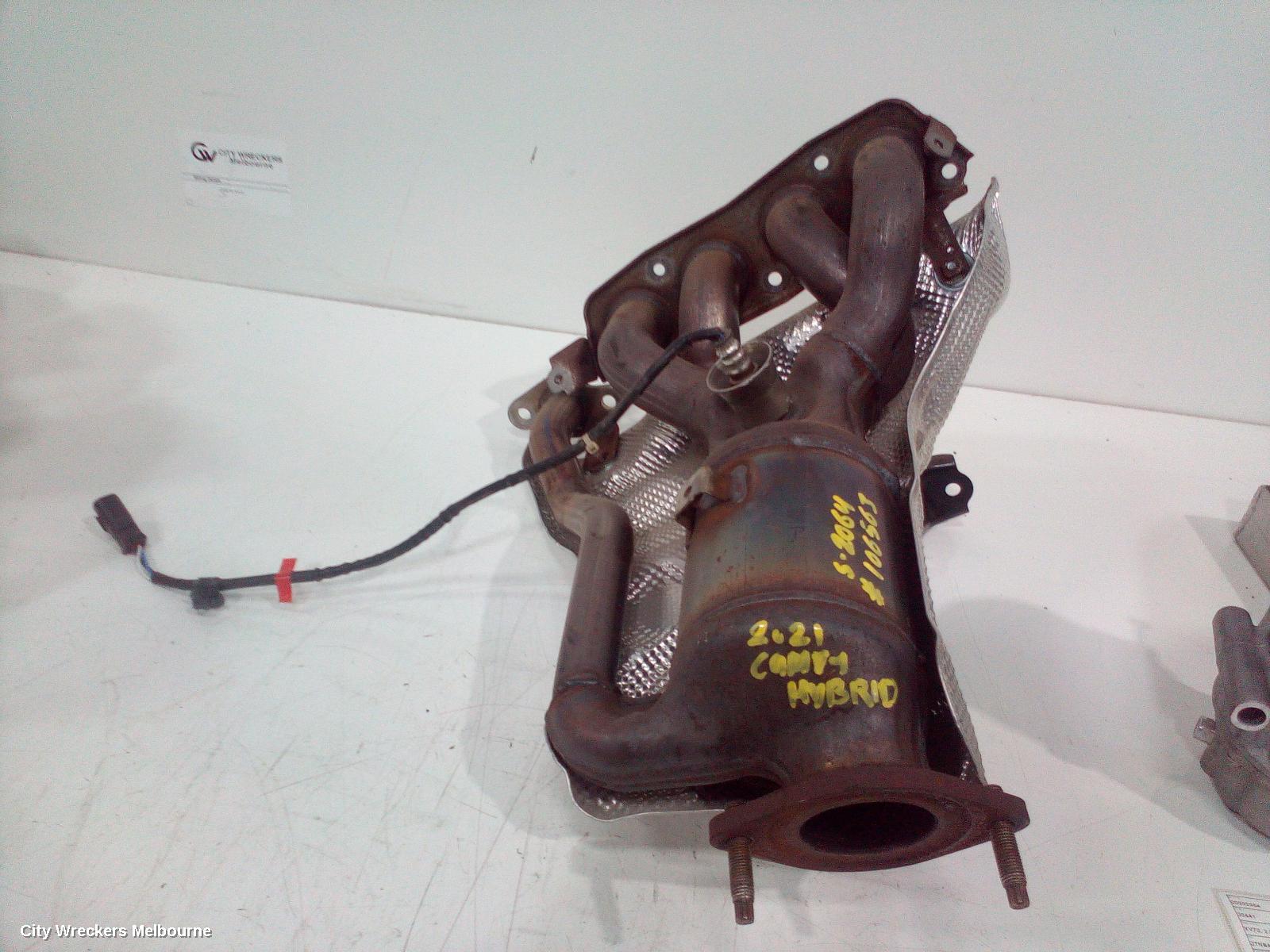 TOYOTA CAMRY CATALYTIC CONVERTER, MANIFOLD-CAT TYPE, 2.5, A25A-FKS/A25A-FXS, PETROL, XV70, 09/2017 ONWARDS