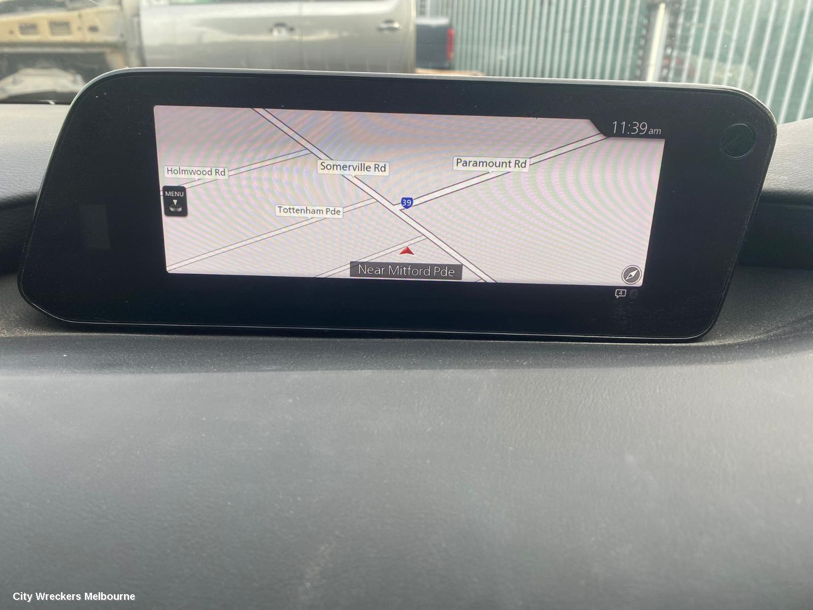 MAZDA 3 RADIO/CD/DVD/SAT/TV, DISPLAY UNIT, 8.8IN, BP, 03/2019 ONWARDS