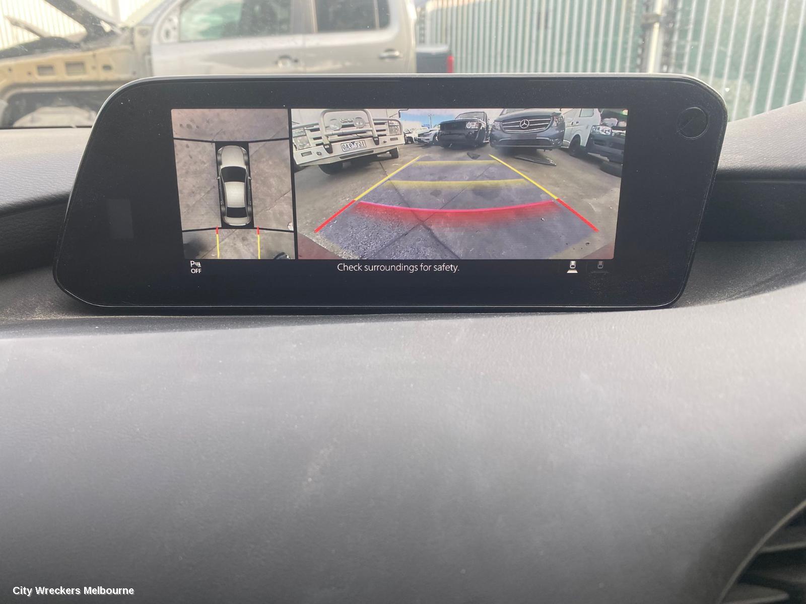 MAZDA 3 RADIO/CD/DVD/SAT/TV, DISPLAY UNIT, 8.8IN, BP, 03/2019 ONWARDS