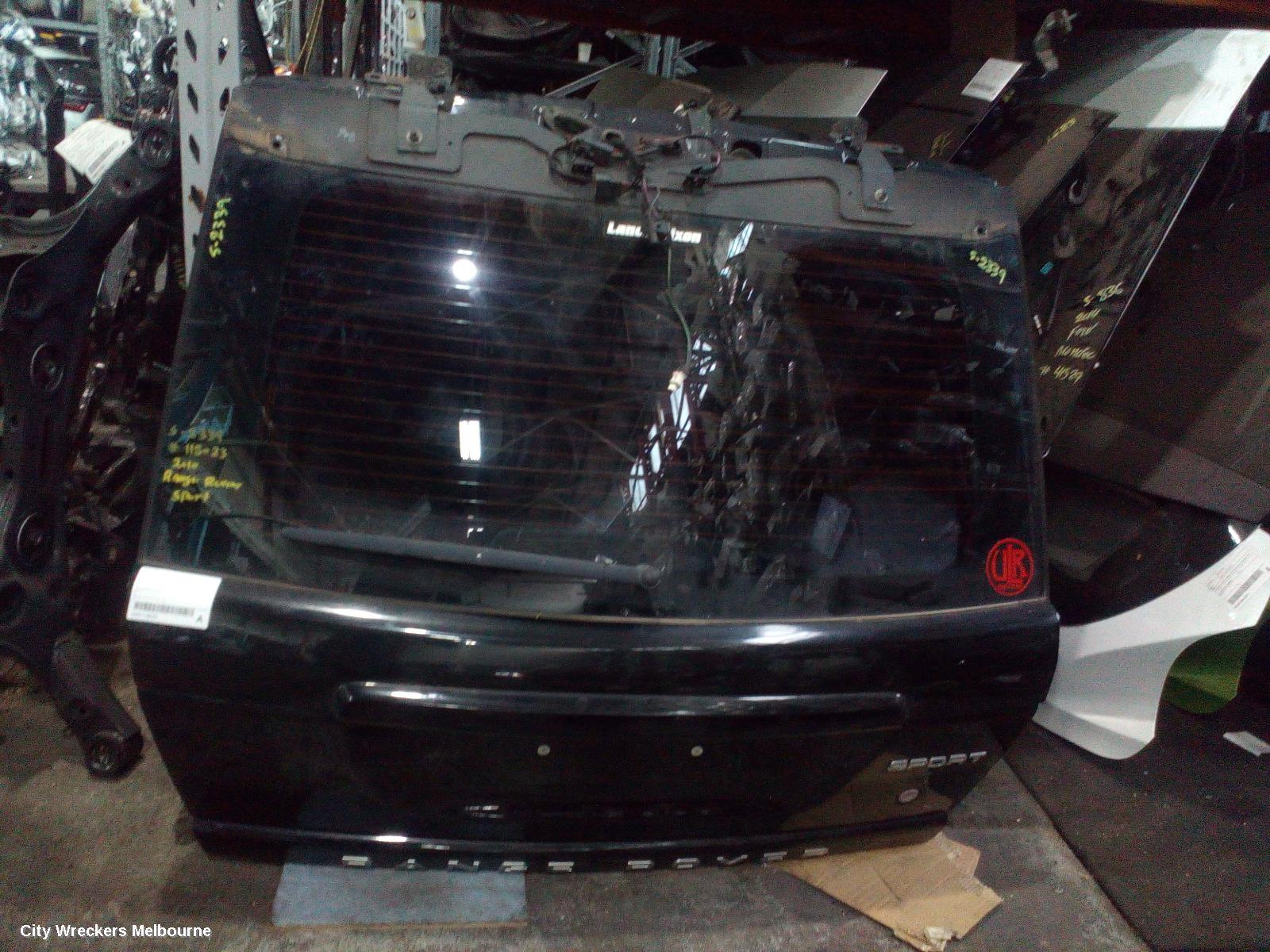 LAND ROVER RANGEROVER SPORT BOOTLID/TAILGATE, GLASS UPPER TAILGATE ONLY, L320, 08/2005 - 05/2013