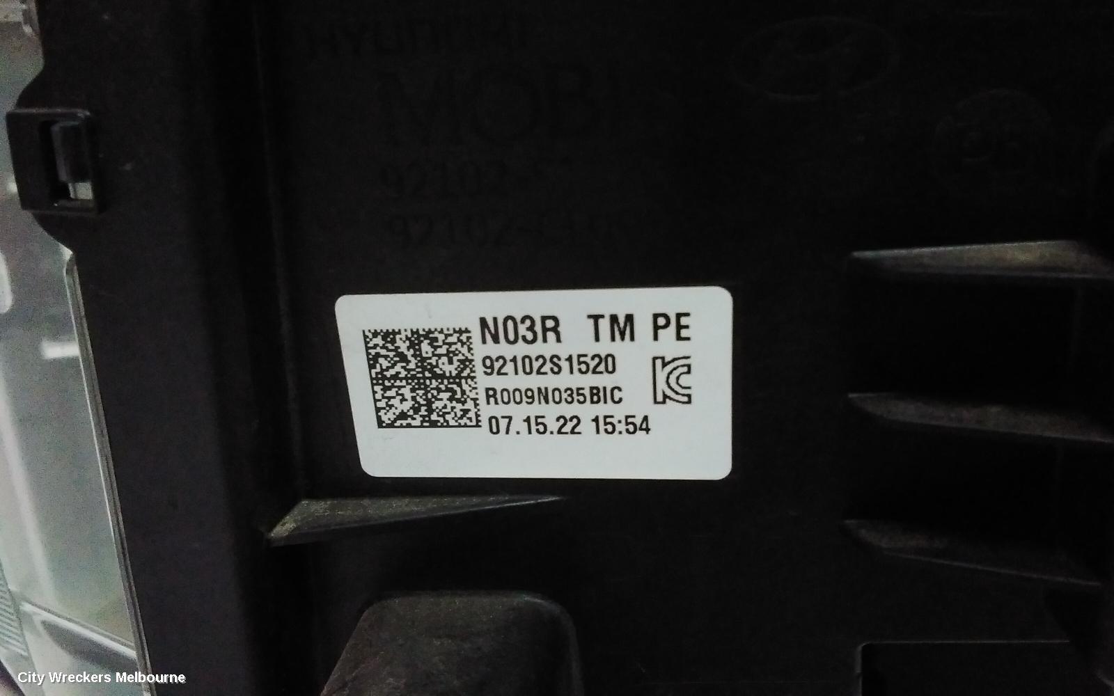 HYUNDAI SANTA FE RIGHT HEADLAMP, TM, LED, NON PROJECTOR TYPE, 10/2020 ONWARDS