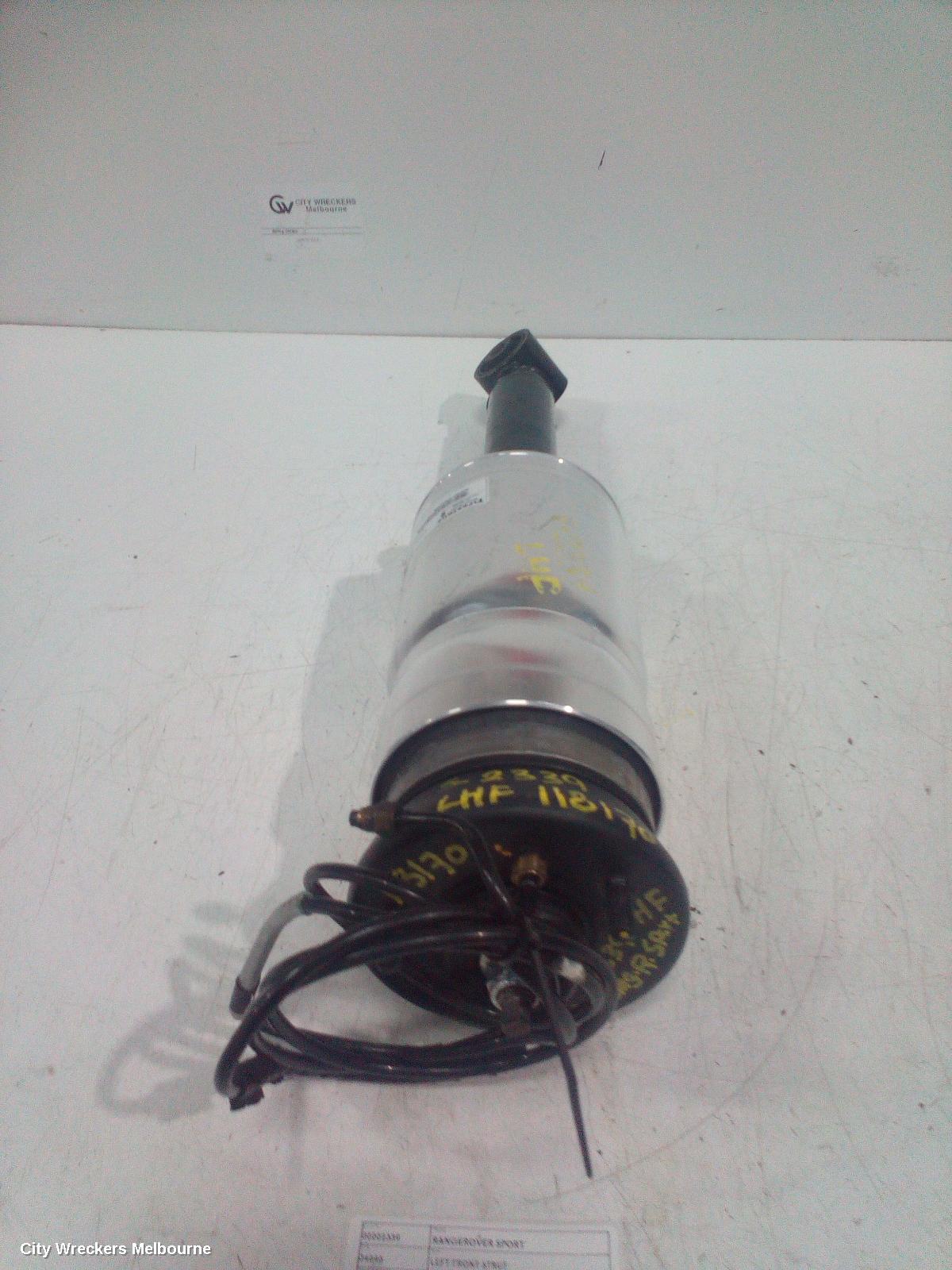 LAND ROVER RANGEROVER SPORT LEFT FRONT STRUT, L320, AIRBAG, W/ ADAPTIVE TYPE, 09/2009 - 05/2013