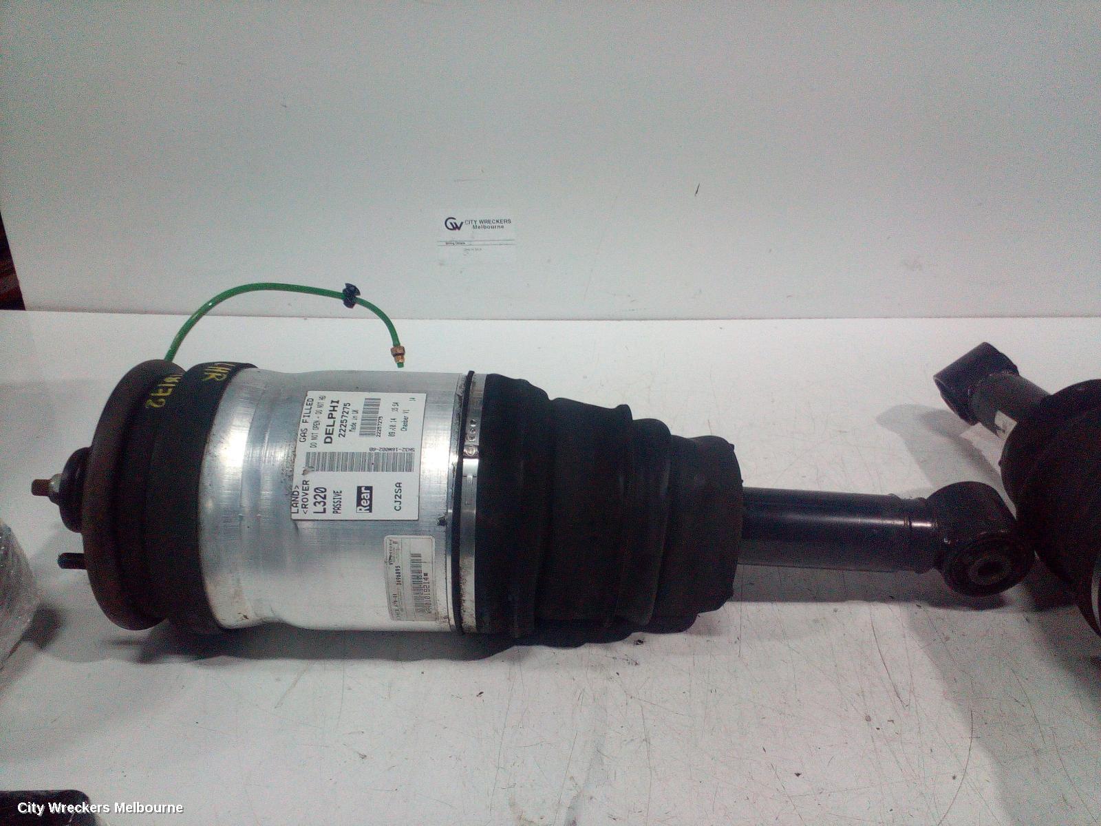 LAND ROVER RANGEROVER SPORT LEFT REAR STRUT, L320, AIRBAG TYPE, 09/2009 - 05/2013
