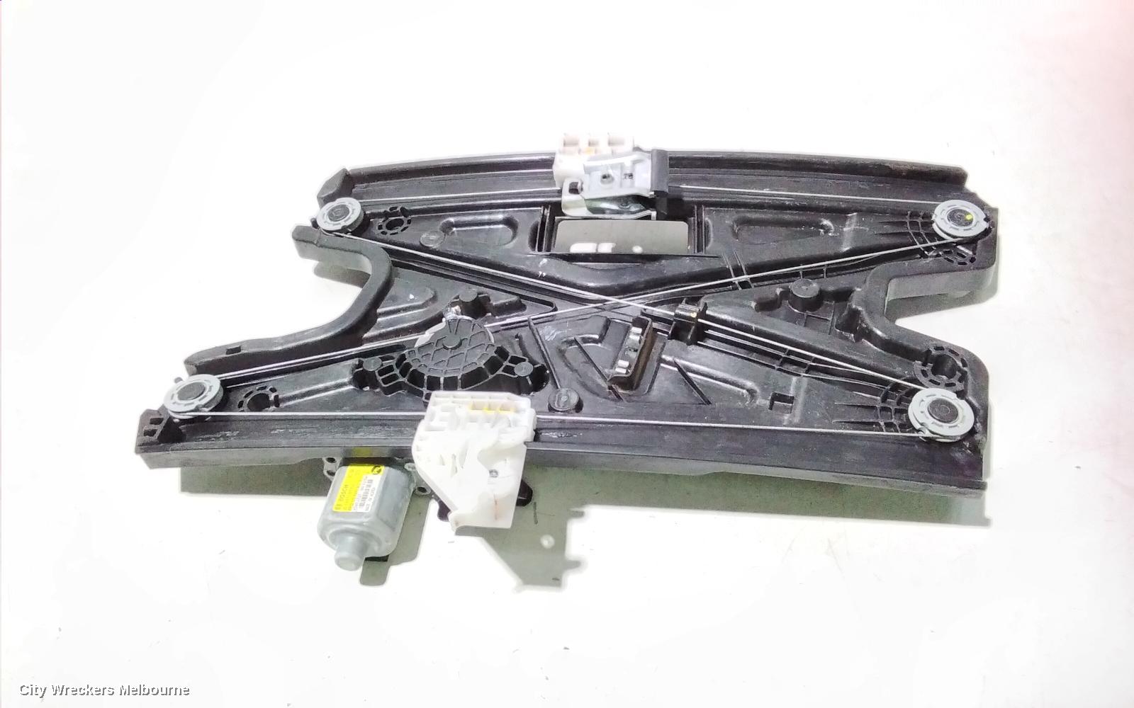 HYUNDAI VELOSTER RIGHT FRONT WINDOW REG/MOTOR, JS, 09/2019 - 07/2021