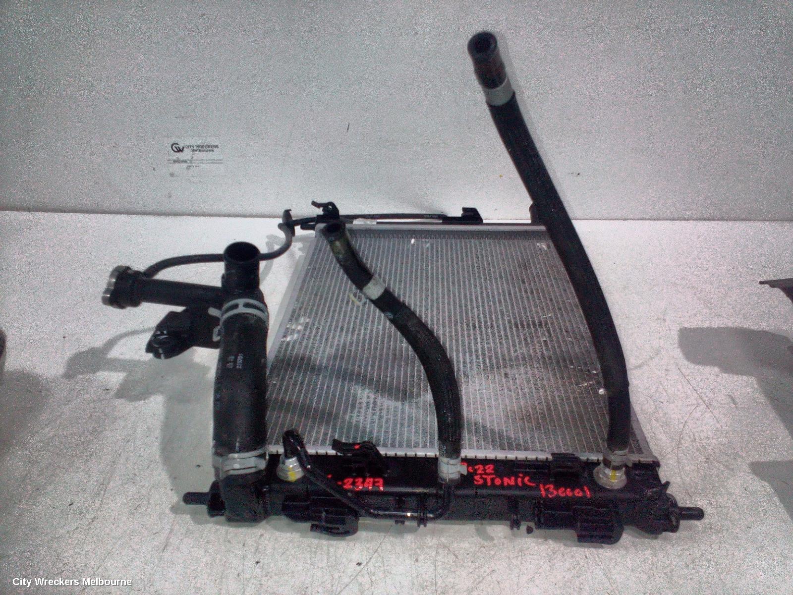 KIA STONIC RADIATOR, AUTO, 1.4, PETROL, S/SPORT, YB, 08/2020 ONWARDS
