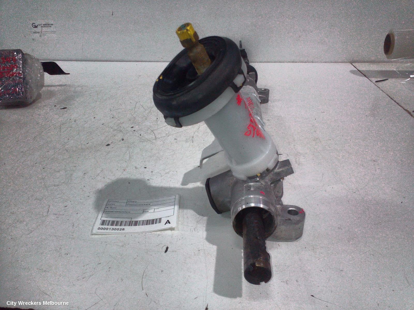 KIA STONIC STEERING BOX/RACK, YB, 08/2020 ONWARDS