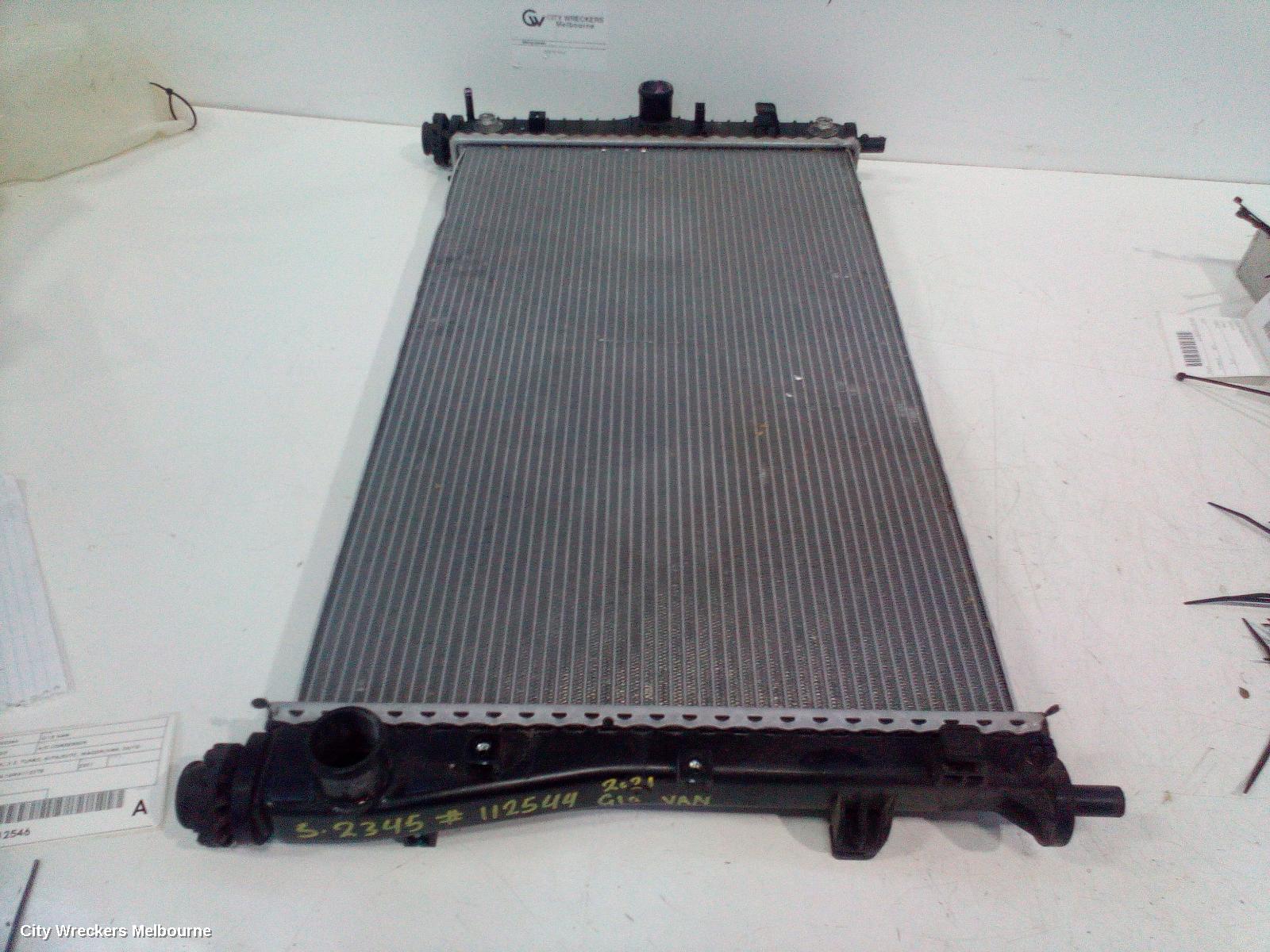 LDV G10 RADIATOR, AUTO, 2.0, PETROL, SV7A/SV7C, WAGON/VAN, 04/2015 ONWARDS
