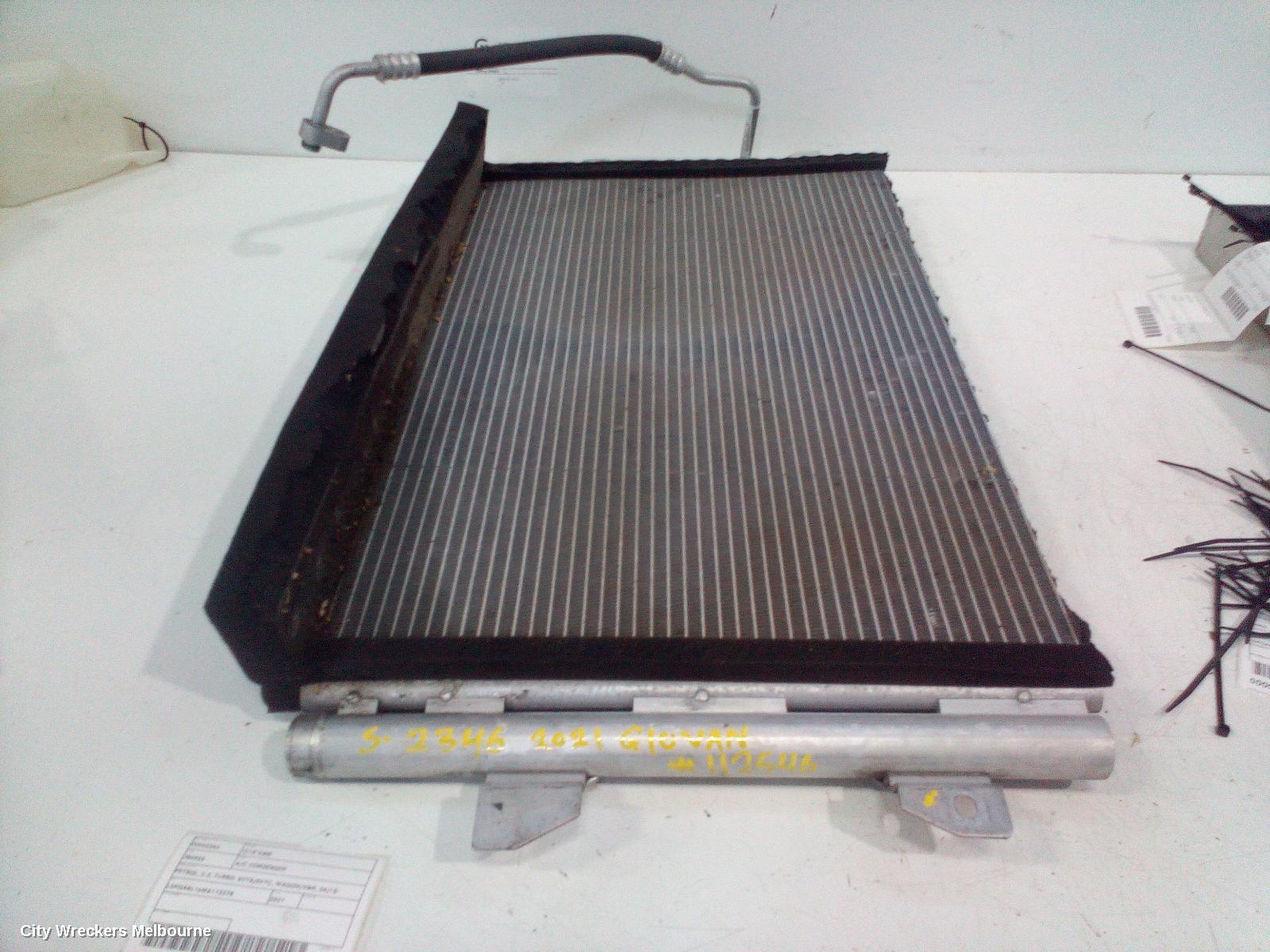 LDV G10 A/C CONDENSER, PETROL, 2.0, TURBO, SV7A/SV7C, WAGON/VAN, 04/2015 ONWARDS