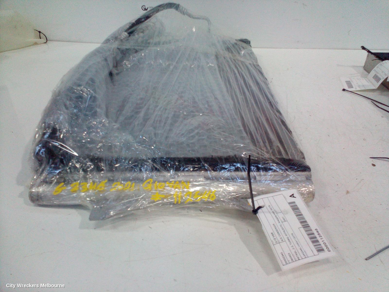 LDV G10 A/C CONDENSER, PETROL, 2.0, TURBO, SV7A/SV7C, WAGON/VAN, 04/2015 ONWARDS