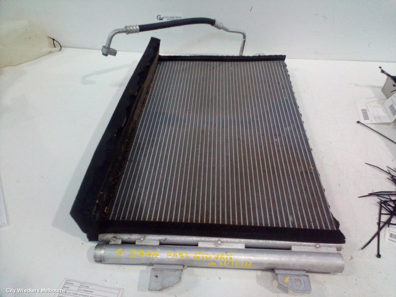 LDV G10 A/C CONDENSER, PETROL, 2.0, TURBO, SV7A/SV7C, WAGON/VAN, 04/2015 ONWARDS