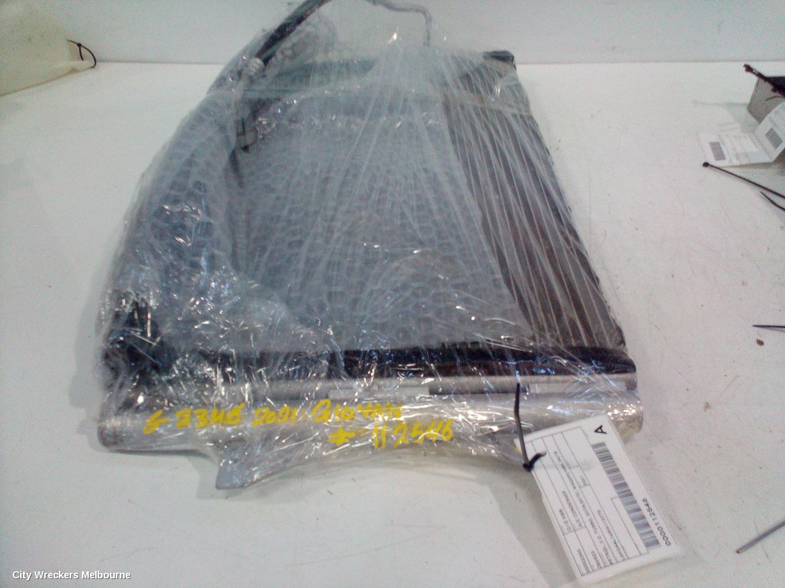 LDV G10 A/C CONDENSER, PETROL, 2.0, TURBO, SV7A/SV7C, WAGON/VAN, 04/2015 ONWARDS