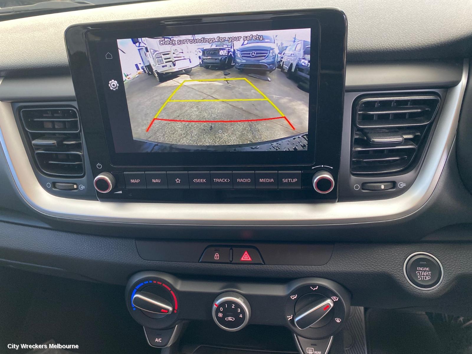 KIA STONIC RADIO/CD/DVD/SAT/TV, HEAD UNIT, W/ DISPLAY UNIT, 8IN TOUCHSCREEN, W/ SAT NAV TYPE, YB, 08/2020 ONWARDS