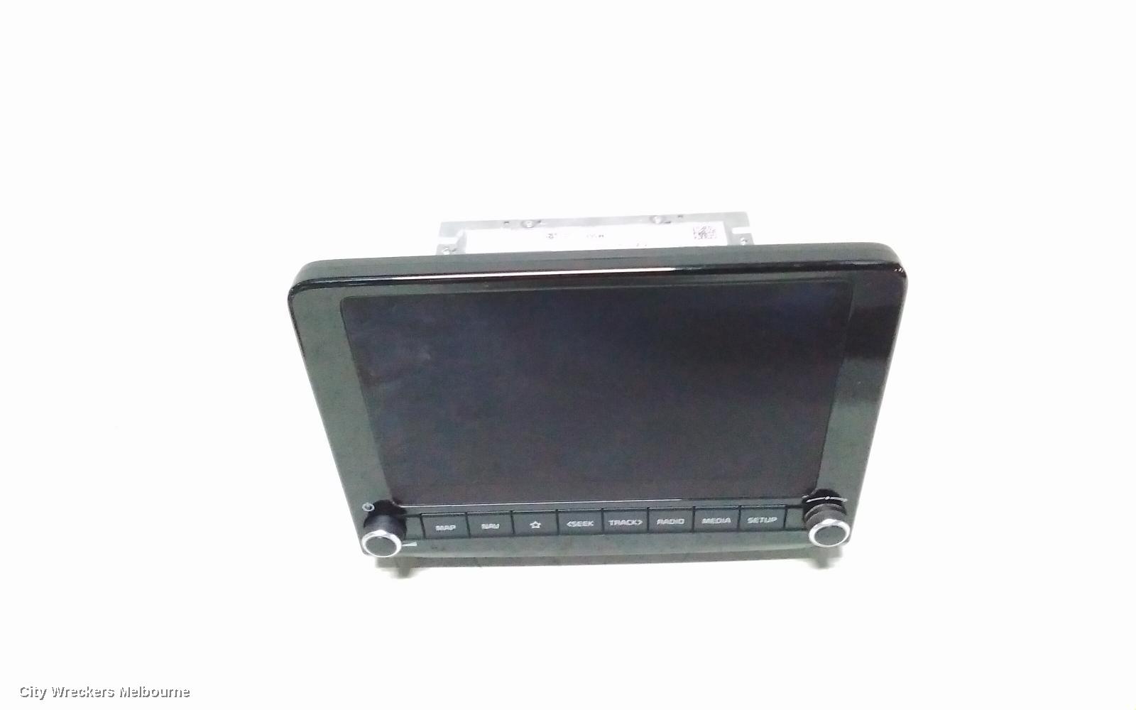 KIA STONIC RADIO/CD/DVD/SAT/TV, HEAD UNIT, W/ DISPLAY UNIT, 8IN TOUCHSCREEN, W/ SAT NAV TYPE, YB, 08/2020 ONWARDS