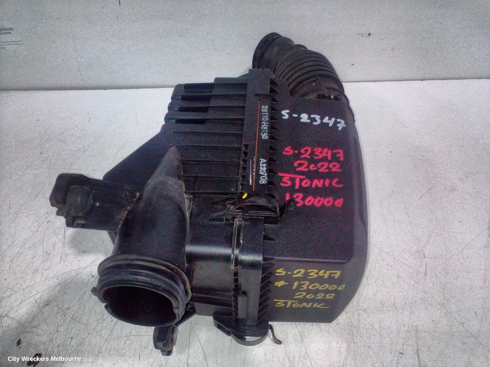 KIA STONIC AIR CLEANER/BOX, AIR CLEANER, S/SPORT, YB, 08/2020 ONWARDS