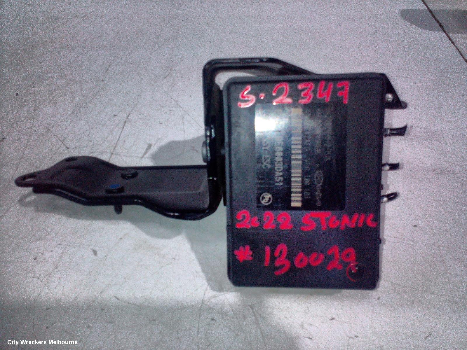 KIA STONIC ABS PUMP/MODULATOR, YB, 08/2020 ONWARDS