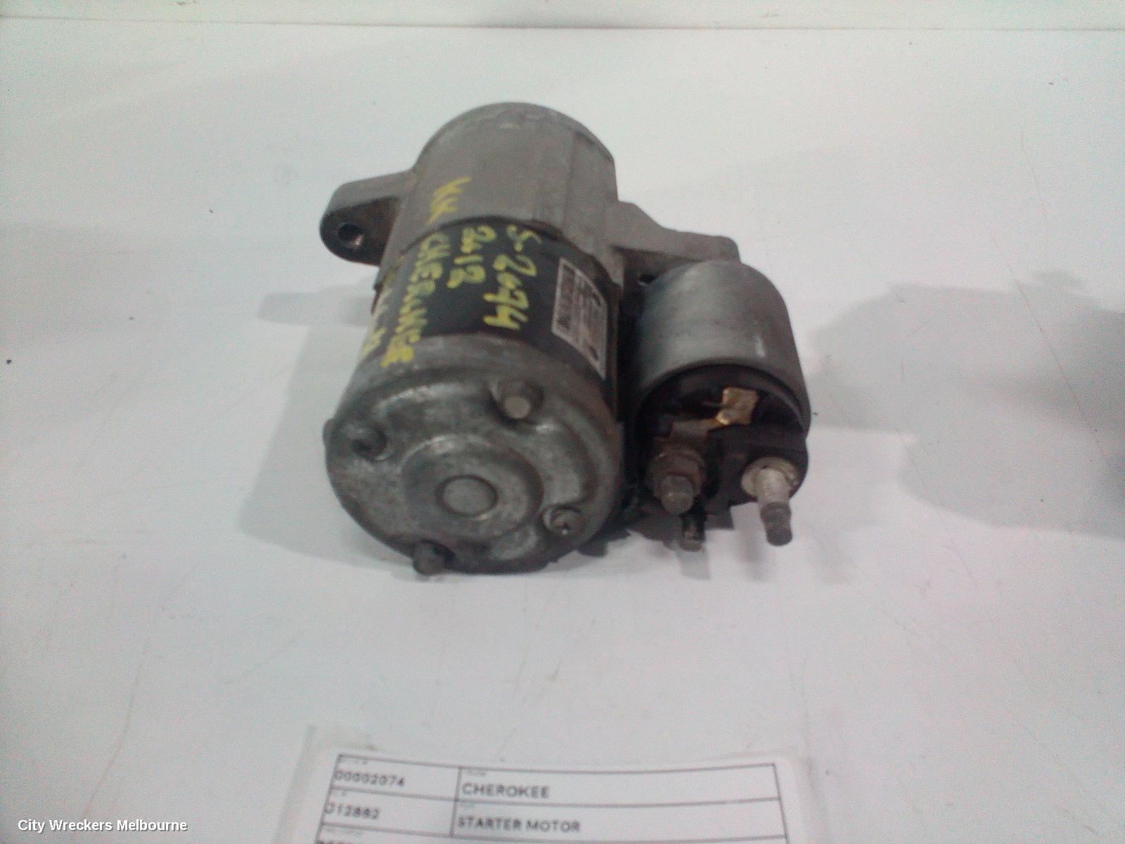 JEEP CHEROKEE STARTER, PETROL, 3.7 V6, KK, 11/2007 - 10/2012