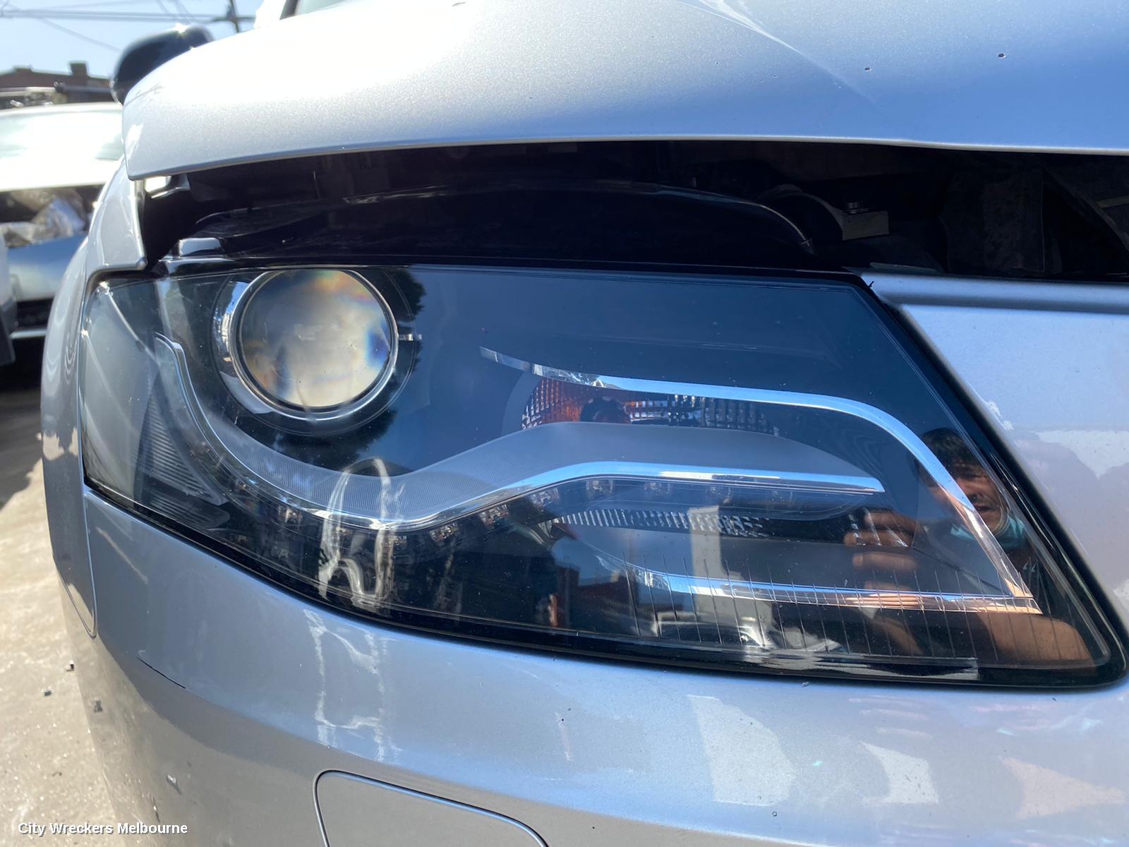 AUDI A4 SUNVISOR, B8 8K, LH SIDE, GREY,  02/2008 - 09/2015