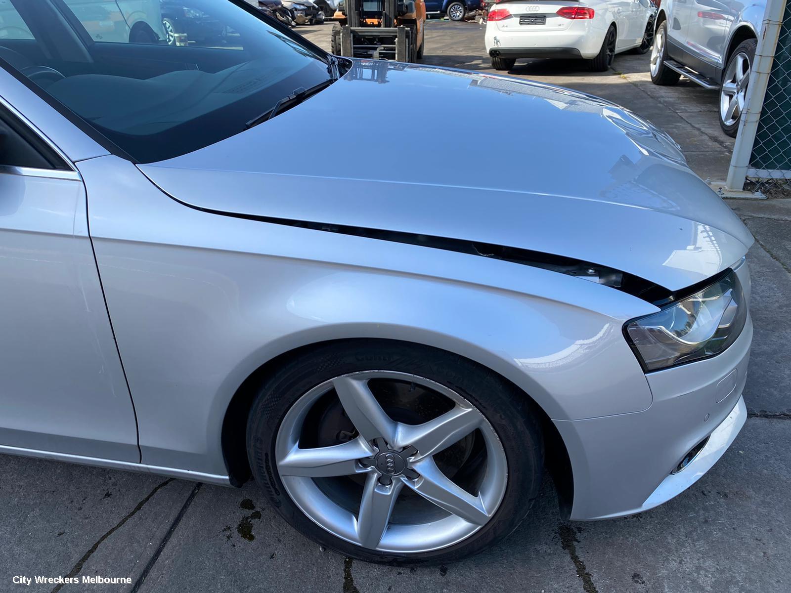 AUDI A4 SUNVISOR, B8 8K, LH SIDE, GREY,  02/2008 - 09/2015