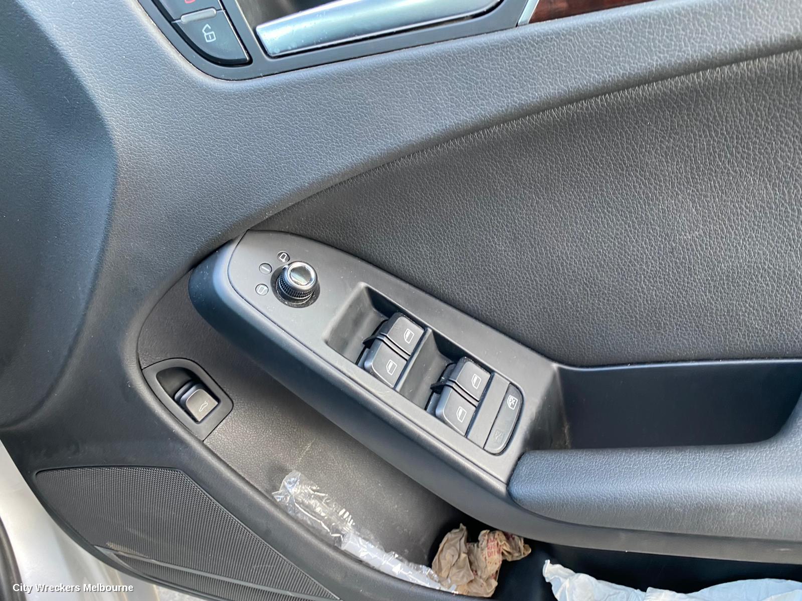 AUDI A4 SUNVISOR, B8 8K, LH SIDE, GREY,  02/2008 - 09/2015