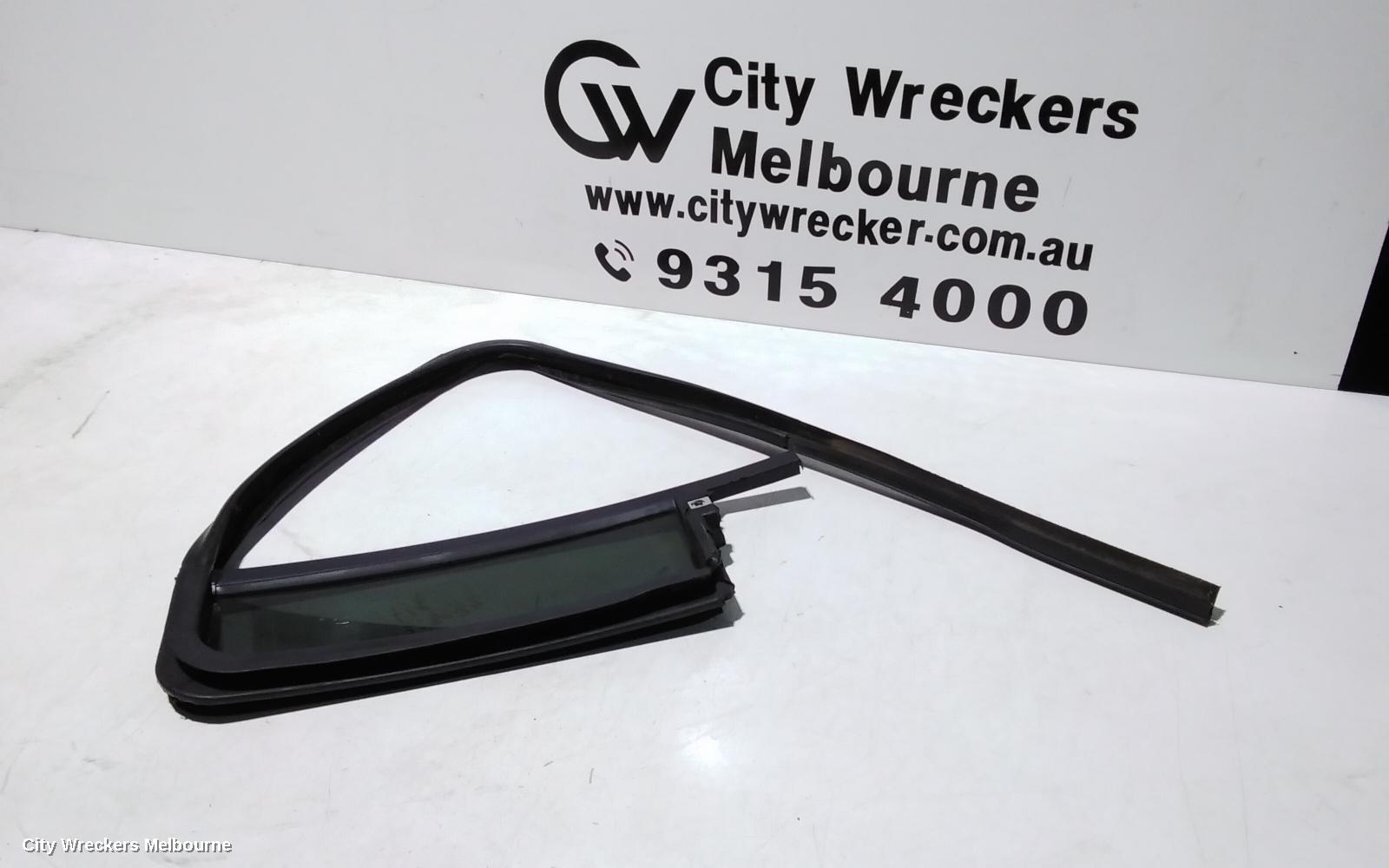 JEEP CHEROKEE LEFT REAR 1/4 DOOR GLASS, KK, 02/2008 - 10/2012