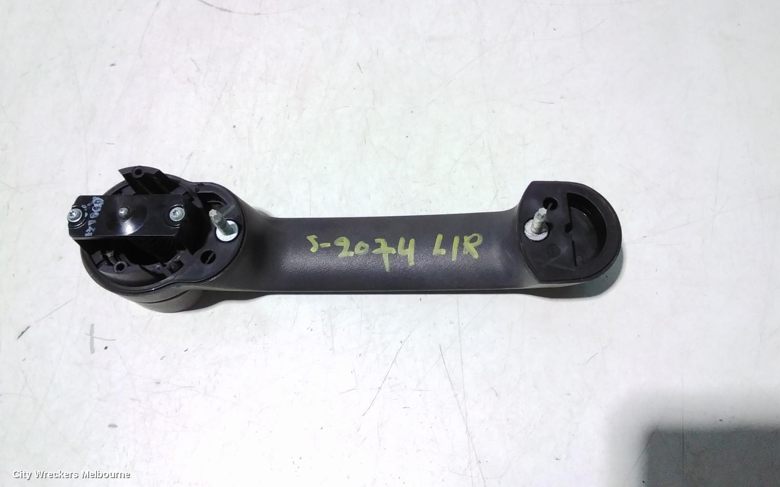 JEEP CHEROKEE DOOR HANDLE, OUTER, LH REAR, KK, 02/2008 - 09/2012