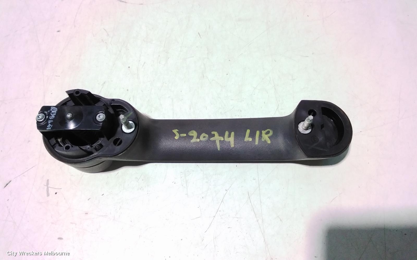 JEEP CHEROKEE DOOR HANDLE, OUTER, LH REAR, KK, 02/2008 - 09/2012