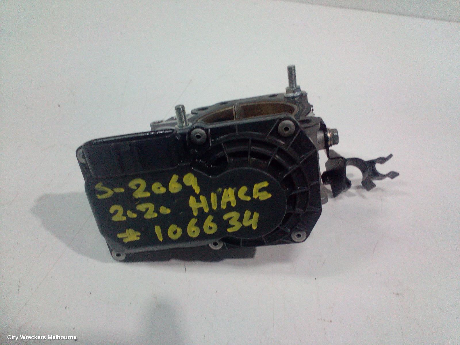TOYOTA HIACE THROTTLE BODY, 2.8, DIESEL, 300 SERIES, 04/2019 ONWARDS