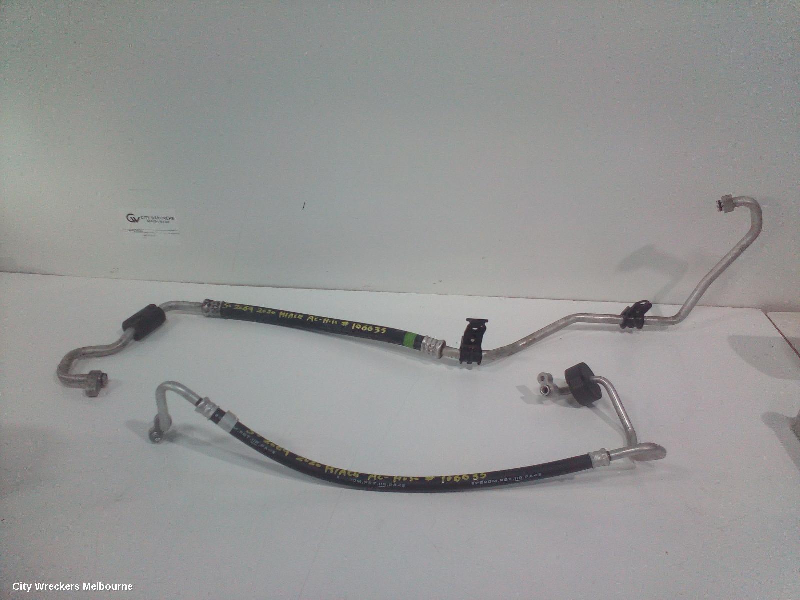 TOYOTA HIACE A/C HOSES, 300 SERIES, COMPRESSOR TO CONDENSER, DIESEL, 2.8, TURBO, 1GD-FTV, 02/2019 ONWARDS