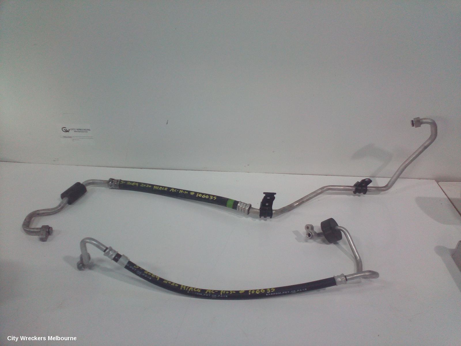 TOYOTA HIACE A/C HOSES, 300 SERIES, COMPRESSOR TO CONDENSER, DIESEL, 2.8, TURBO, 1GD-FTV, 02/2019 ONWARDS