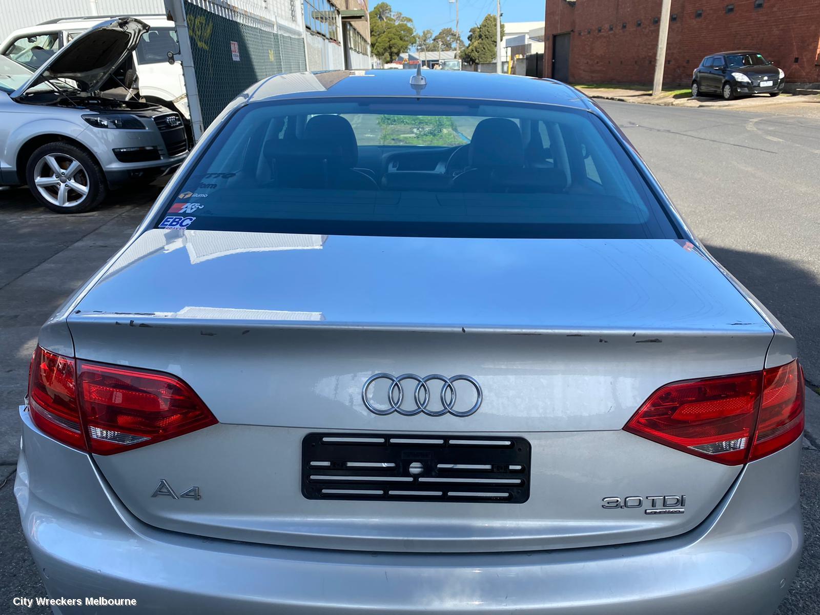 AUDI A4 SUNVISOR, B8 8K, LH SIDE, GREY,  02/2008 - 09/2015
