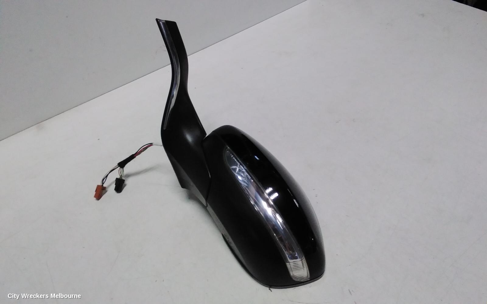 PEUGEOT 208 LEFT DOOR MIRROR, A9, POWER FOLD, NON CHROME TRIM, COLOUR CODED COVER TYPE, 10/2012 - 12/2018