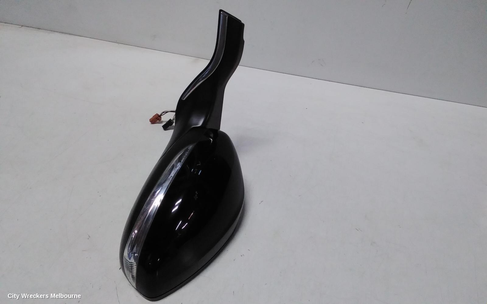 PEUGEOT 208 LEFT DOOR MIRROR, A9, POWER FOLD, NON CHROME TRIM, COLOUR CODED COVER TYPE, 10/2012 - 12/2018