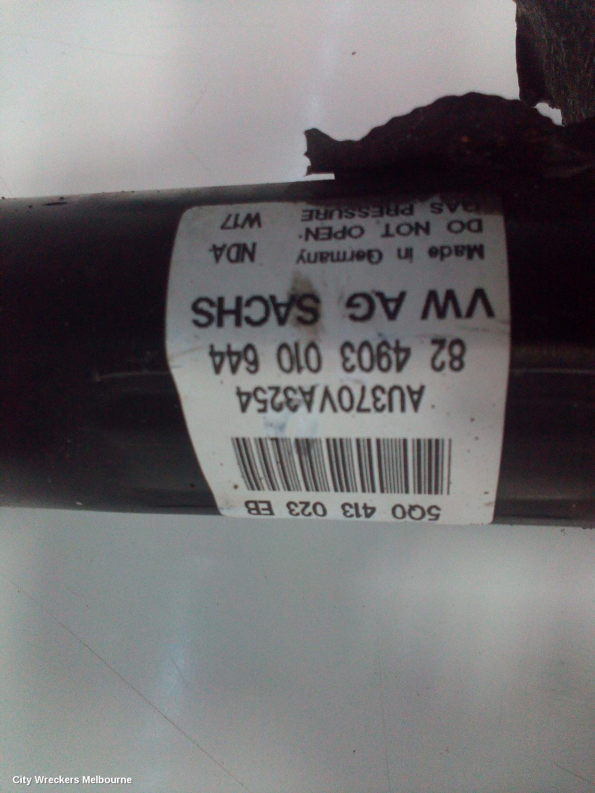 AUDI A3 LEFT FRONT STRUT, 8V, 1.0/1.4, PETROL, 05/2013 - 10/2020
