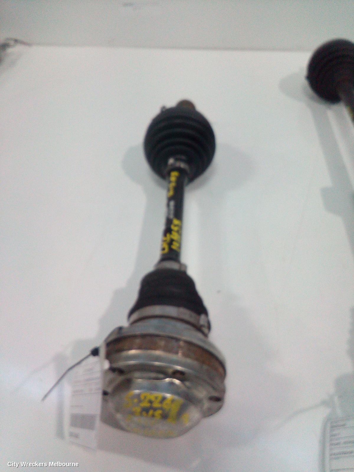 AUDI A3 LEFT DRIVESHAFT, FRONT, PETROL, 1.4, CPTA/CZEA CODE, 8V (A3), 05/2013 - 10/2020