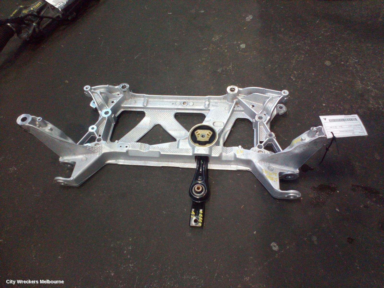 AUDI A3 FRT XMEMBER/CRADLE, 8V, CROSSMEMBER, ALUMINUM, NON RS3 TYPE, 05/2013 - 10/2020