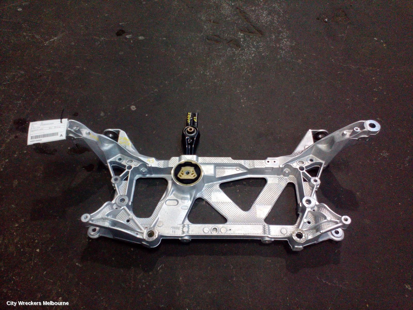 AUDI A3 FRT XMEMBER/CRADLE, 8V, CROSSMEMBER, ALUMINUM, NON RS3 TYPE, 05/2013 - 10/2020