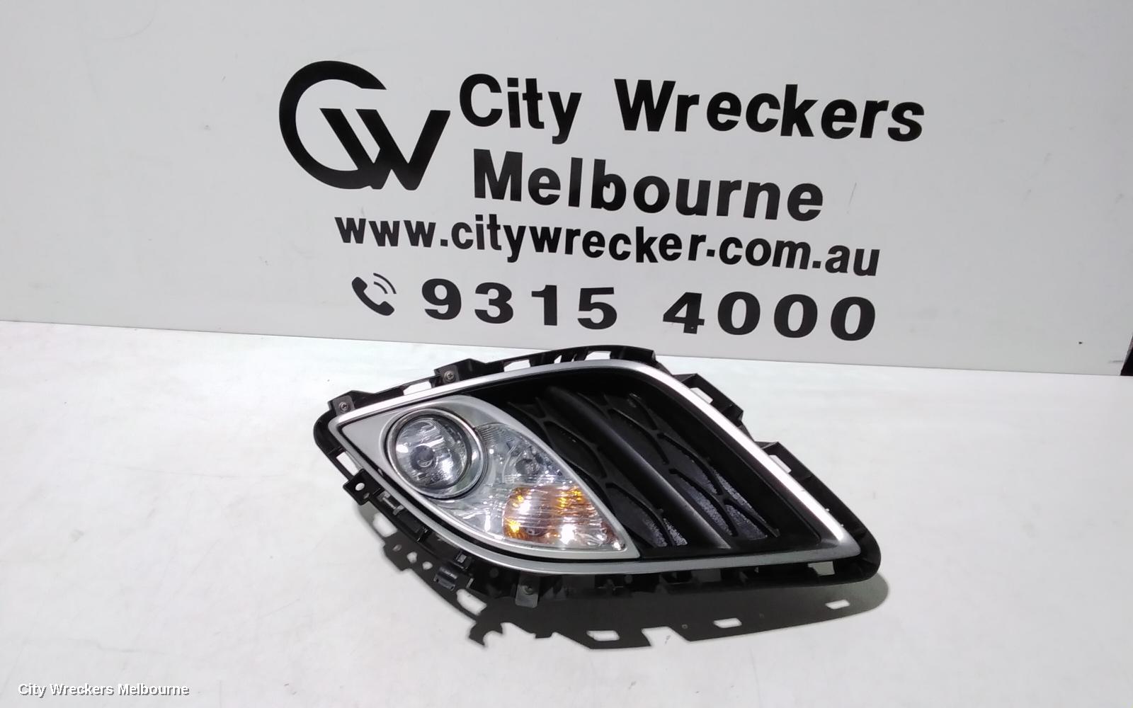 MAZDA CX7 LEFT INDICATOR/FOG/SIDE, BUMPER FOGLAMP, ER, 06/2009 - 02/2012