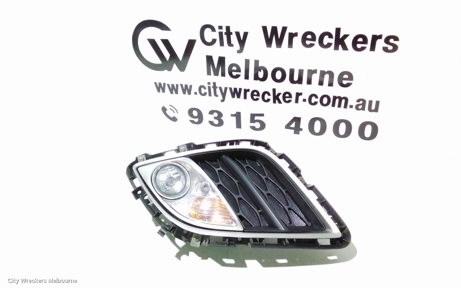 MAZDA CX7 LEFT INDICATOR/FOG/SIDE, BUMPER FOGLAMP, ER, 06/2009 - 02/2012