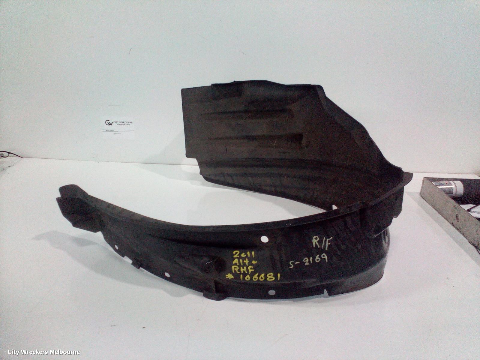 SUZUKI ALTO RIGHT GUARD LINER, GF, 07/2009 - 12/2014